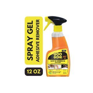 Goo Gone Original Spray Gel Adhesive Remover, Orange Citrus Scent- 12 oz